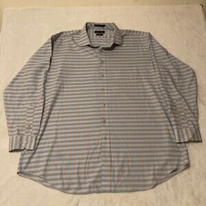 Paid Fredrick Button Down Dress Shirt Men Size 19 x37